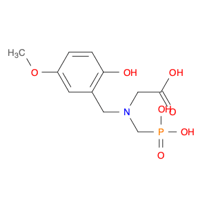 Glycine, N-[(2-hydroxy-5-methoxyphenyl)methyl]-N-(phosphonomethyl)-