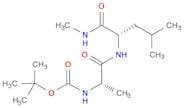L-Leucinamide, N-[(1,1-dimethylethoxy)carbonyl]-L-alanyl-N-methyl- (9CI)