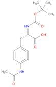 L-Phenylalanine, 4-(acetylamino)-N-[(1,1-dimethylethoxy)carbonyl]-
