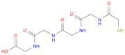 Glycine, N-[N-[N-[N-(mercaptoacetyl)glycyl]glycyl]glycyl]- (9CI)