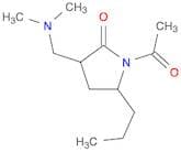 2-Pyrrolidinone, 1-acetyl-3-[(dimethylamino)methyl]-5-propyl-
