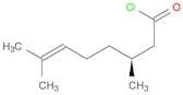 6-Octenoyl chloride, 3,7-dimethyl-, (S)- (9CI)