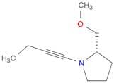 Pyrrolidine, 1-(1-butynyl)-2-(methoxymethyl)-, (S)- (9CI)