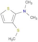 2-Thiophenamine, N,N-dimethyl-3-(methylthio)-