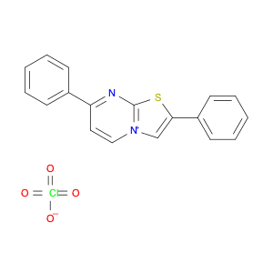 Thiazolo[3,2-a]pyrimidin-4-ium, 2,7-diphenyl-, perchlorate (1:1)