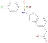 1H-Indene-5-acetic acid, 2-[[(4-chlorophenyl)sulfonyl]amino]-2,3-dihydro-