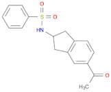 Benzenesulfonamide, N-(5-acetyl-2,3-dihydro-1H-inden-2-yl)-