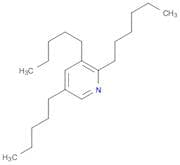 Pyridine, 2-hexyl-3,5-dipentyl-
