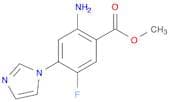 Methyl 2-amino-5-fluoro-4-(1H-imidazol-1-yl)benzoate