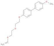 1,1'-Biphenyl, 4-[2-[2-(ethenyloxy)ethoxy]ethoxy]-4'-methoxy-