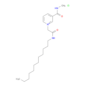 Pyridinium, 1-[2-(dodecylamino)-2-oxoethyl]-3-[(methylamino)carbonyl]-, chloride (1:1)