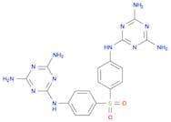 1,3,5-Triazine-2,4,6-triamine, N,N'''-(sulfonyldi-4,1-phenylene)bis- (9CI)