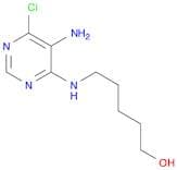 1-Pentanol, 5-[(5-amino-6-chloro-4-pyrimidinyl)amino]-