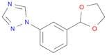 2-[3-(1,2,4-Triazol-1-yl)phenyl]-1,3-dioxolane