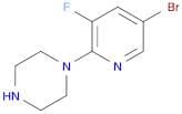 1-(5-Bromo-3-fluoropyridin-2-yl)piperazine