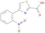 4-(2-Nitrophenyl)-1,3-thiazole-2-carboxylic acid