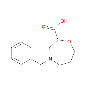 1,4-Oxazepine-2-carboxylic acid, hexahydro-4-(phenylmethyl)-