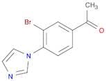 3'-Bromo-4'-(1h-imidazol-1-yl)acetophenone