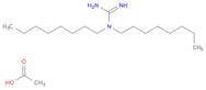 Guanidine, N,N-dioctyl-, acetate (1:1)