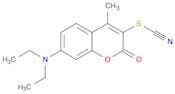 Thiocyanic acid, 7-(diethylamino)-4-methyl-2-oxo-2H-1-benzopyran-3-yl ester