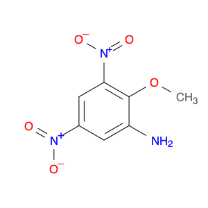 Benzenamine, 2-methoxy-3,5-dinitro-