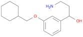 3-Amino-1-(3-(cyclohexylmethoxy)phenyl)propan-1-ol