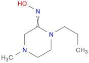 2-Piperazinone, 4-methyl-1-propyl-, oxime