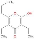 4H-Pyran-4-one, 3,5-diethyl-2-hydroxy-6-propyl-
