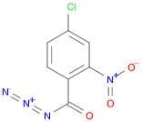 Benzoyl azide, 4-chloro-2-nitro-