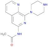 Acetamide, N-[8-(1-piperazinyl)-1,7-naphthyridin-6-yl]-