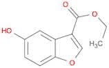 3-Benzofurancarboxylic acid, 5-hydroxy-, ethyl ester