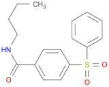 Benzamide, N-butyl-4-(phenylsulfonyl)-