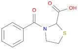 2-Thiazolidinecarboxylic acid, 3-benzoyl-