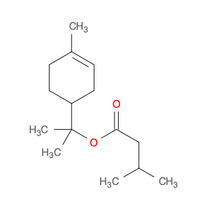 Butanoic acid, 3-methyl-, 1-methyl-1-(4-methyl-3-cyclohexen-1-yl)ethyl ester