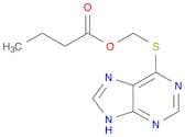 Butanoic acid, (9H-purin-6-ylthio)methyl ester
