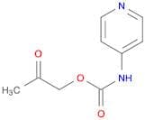 Carbamic acid, 4-pyridinyl-, 2-oxopropyl ester (9CI)