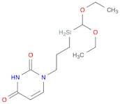 2,4(1H,3H)-Pyrimidinedione, 1-[3-(diethoxymethylsilyl)propyl]-
