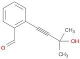 2-(3-Hydroxy-3-methylbut-1-yn-1-yl)benzaldehyde