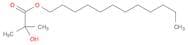 Propanoic acid, 2-hydroxy-2-methyl-, dodecyl ester