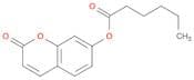 Hexanoic acid, 2-oxo-2H-1-benzopyran-7-yl ester