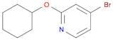4-Bromo-2-(cyclohexyloxy)pyridine