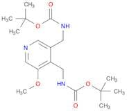 tert-Butyl (5-methoxypyridine-3,4-diyl)-bis(methylene)dicarbamate