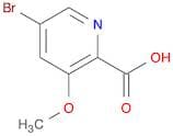 2-Pyridinecarboxylic acid, 5-bromo-3-methoxy-