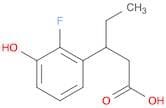 3-(2-Fluoro-3-hydroxyphenyl)pentanoic Acid
