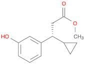Benzenepropanoic acid, β-cyclopropyl-3-hydroxy-, methyl ester, (βR)-