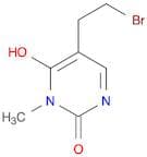 5-(2-Bromoethyl)-6-hydroxy-1-methylpyrimidin-2(1h)-one