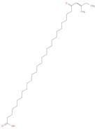 29-Dotriacontenoic acid, 30-methyl-28-oxo-