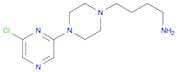 1-Piperazinebutanamine, 4-(6-chloro-2-pyrazinyl)-