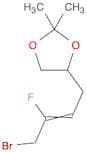 1,3-Dioxolane, 4-(4-bromo-3-fluoro-2-buten-1-yl)-2,2-dimethyl-