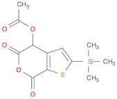 5H-Thieno[2,3-c]pyran-5,7(4H)-dione, 4-(acetyloxy)-2-(trimethylsilyl)-